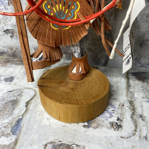 Native American Artist Betty N Authentic Hoop Dancer Kachina - Picture 4 of 6